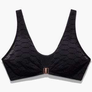 New w/ Tags - Savage X Fenty Flocked Logo Bralette